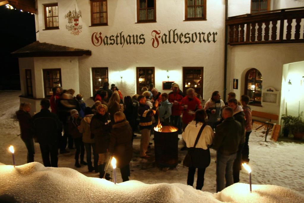 Gasthaus Falbesoner Gschnitz Exterior foto